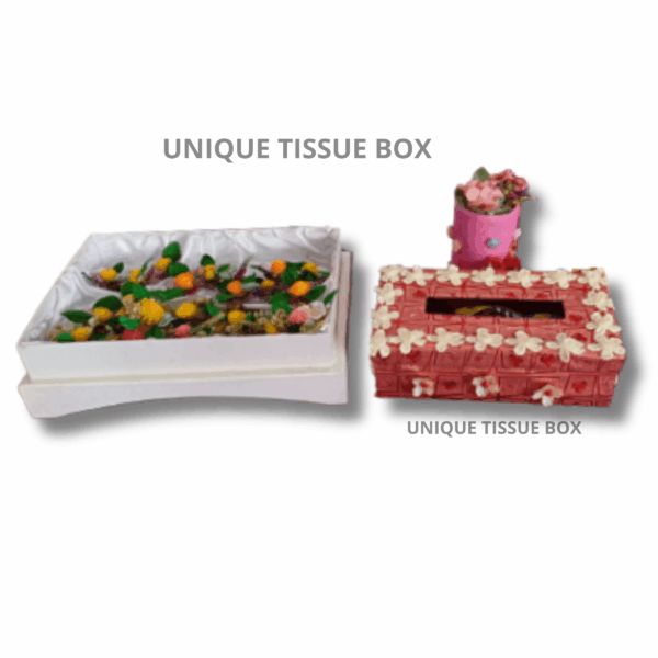 UNIQUE TISSUE BOX